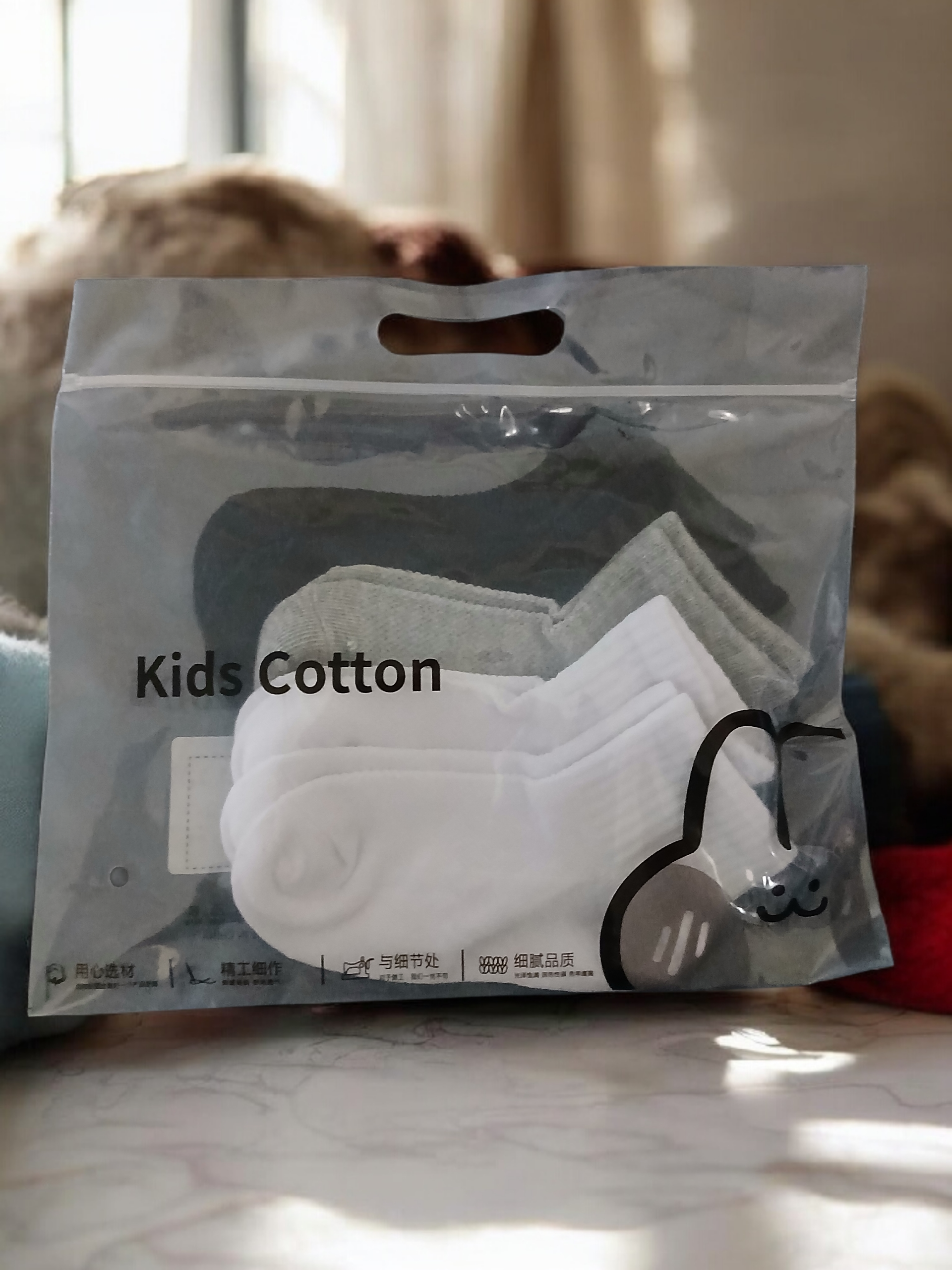 Kids Cotton Crew Socks (5-Pack, Assorted Colors) – Buy One Give One | Dollar Sole