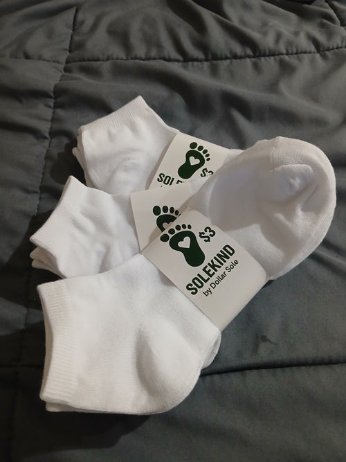 White socks for families and households